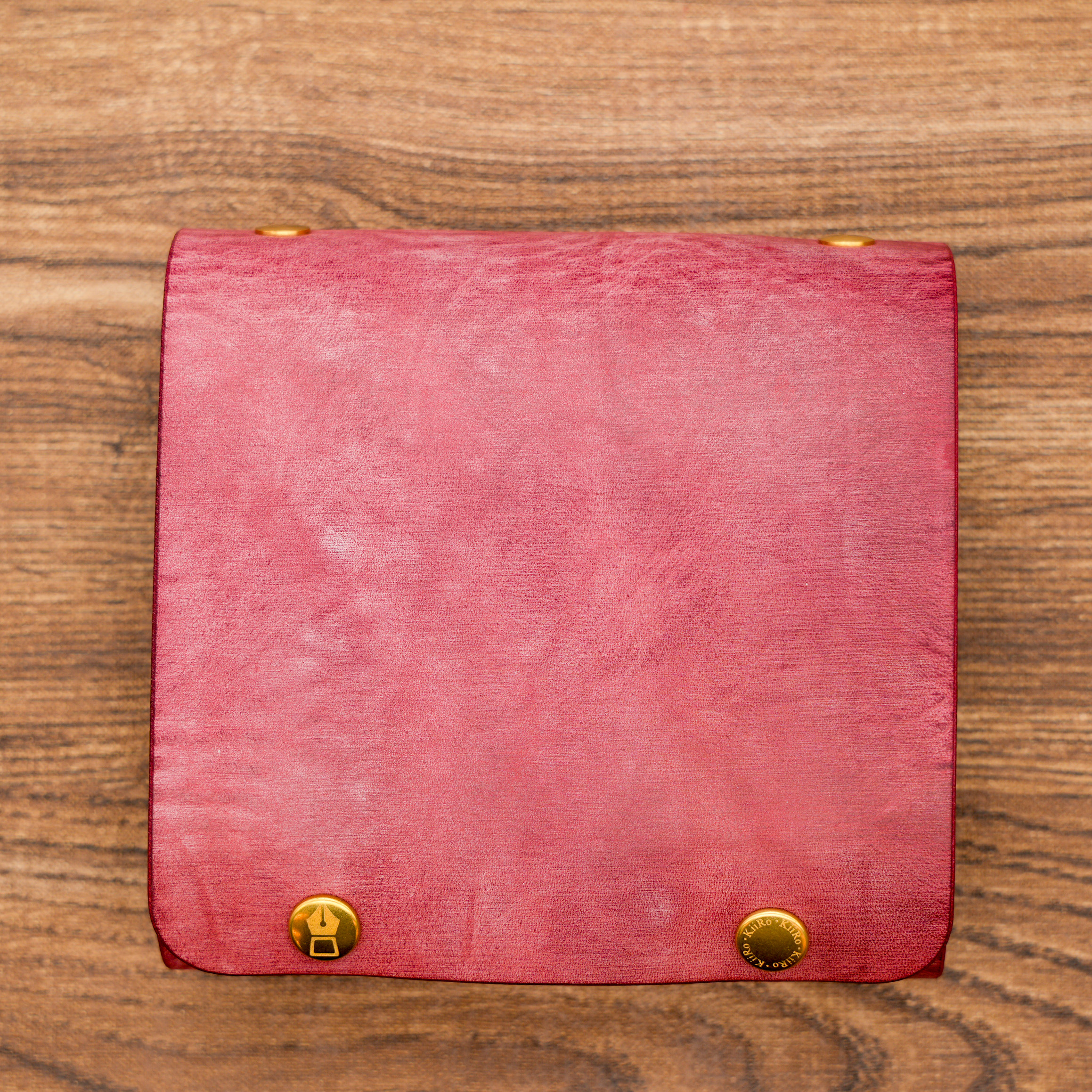 文具のキシダオリジナル　Ｍ５スクエア自由手帳　アラスカ（ラズベリー）